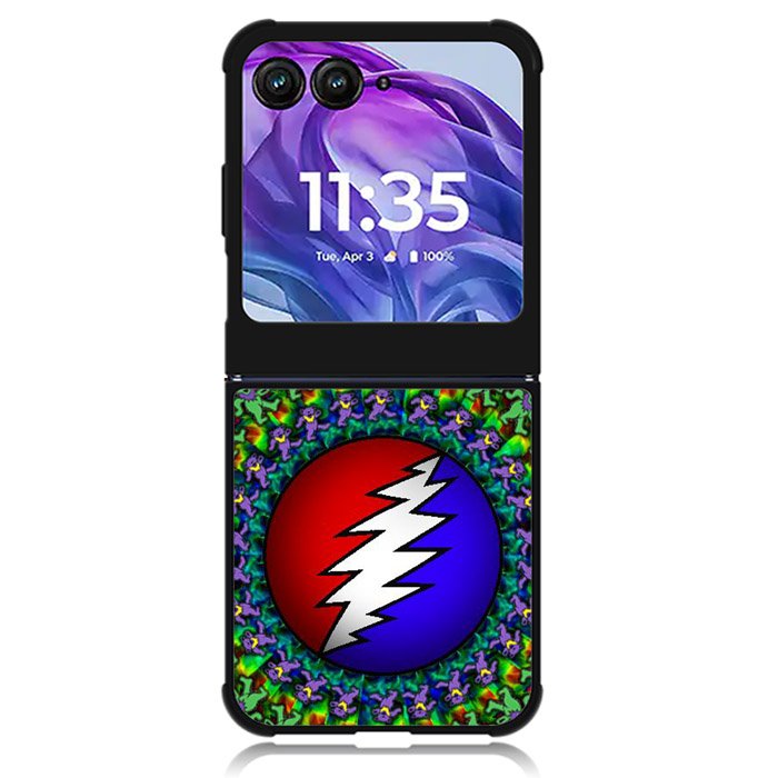 Grateful Dead Dancing Motorola Moto Razr 2024 , Moto Razr 50 Case