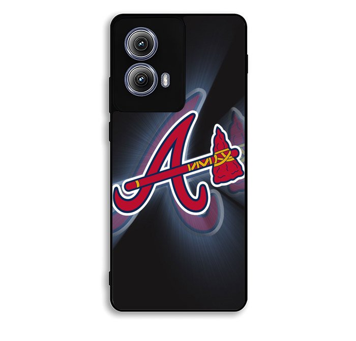 atlanta braves logo 1st Motorola Moto Edge 2024 Case FE6451