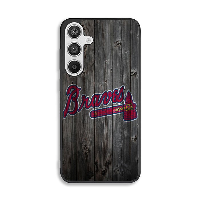 atlanta braves wood Samsung Galaxy A26 Case FE2481