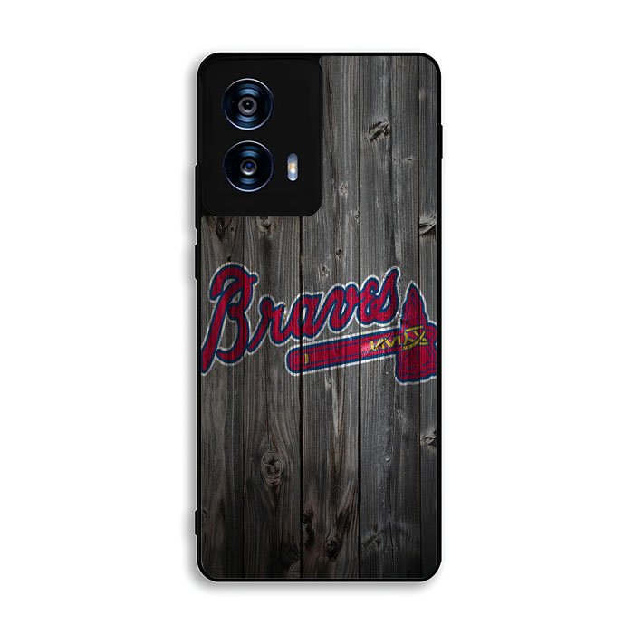 atlanta braves wood Motorola Moto G Power 5G 2024 Case FE6988