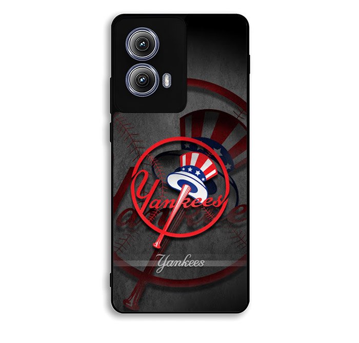 new york yankees logo 7th Motorola Moto Edge 2024 Case FE3164
