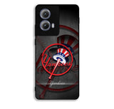 new york yankees logo 7th Motorola Moto Edge 2024 Case FE5619