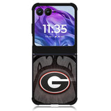 Georgia Bulldogs Logo 2nd Motorola Moto Razr 2024 , Moto Razr 50 Case