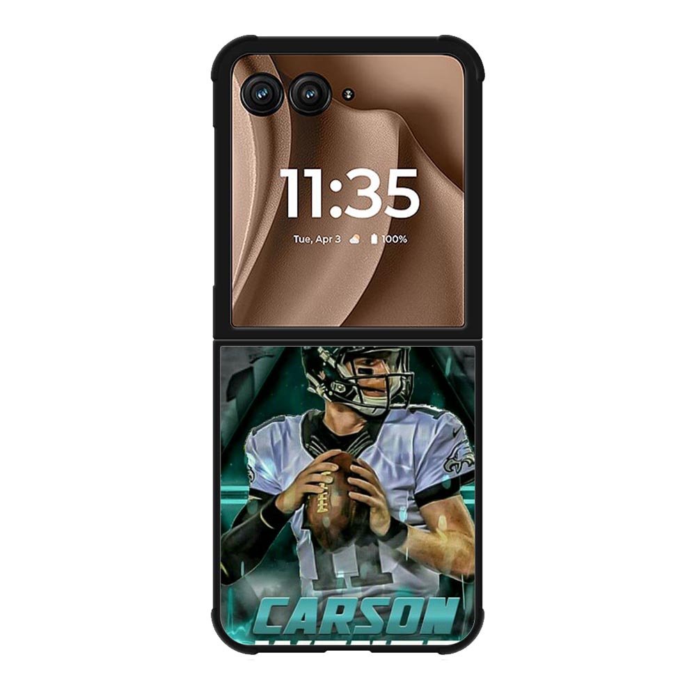 carson wentz philadelphia eagles X01343 Motorola Moto RAZR Plus 2025 Case