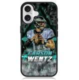 carson wentz philadelphia eagles X01343 iPhone 16 Case