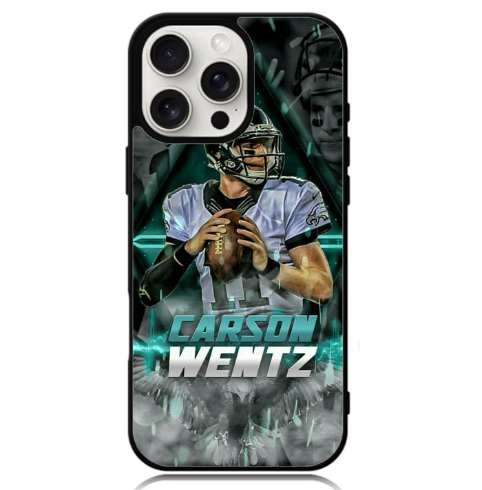carson wentz philadelphia eagles X01343 iPhone 16 Pro Case