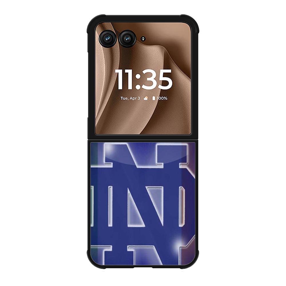 Notre Dame Fighting Irish X01346 Motorola Moto RAZR Plus 2025 Case