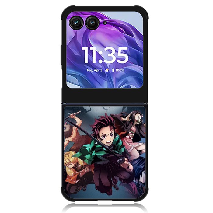 Demon Slayer Kimetsu no Yaiba 1st Motorola Moto Razr 2024 , Moto Razr 50 Case