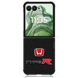 honda type r Logo X01354 Motorola Moto Razr+ Plus 2024/2025 Case, Motorola Razr 50 Ultra/50s Ultra Case