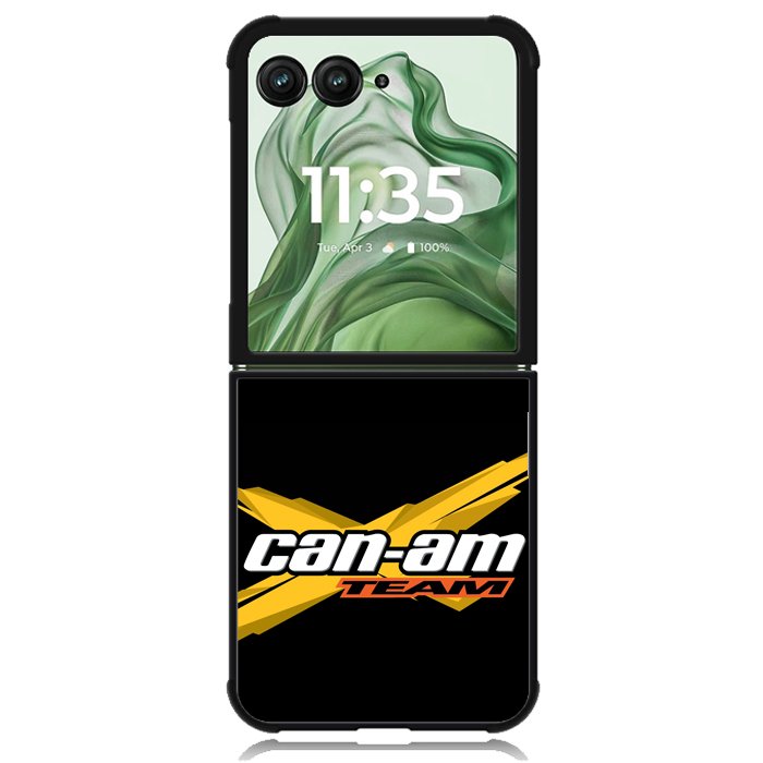 can am team Logo X01355 Motorola Moto Razr+ Plus 2024/2025 Case, Motorola Razr 50 Ultra/50s Ultra Case