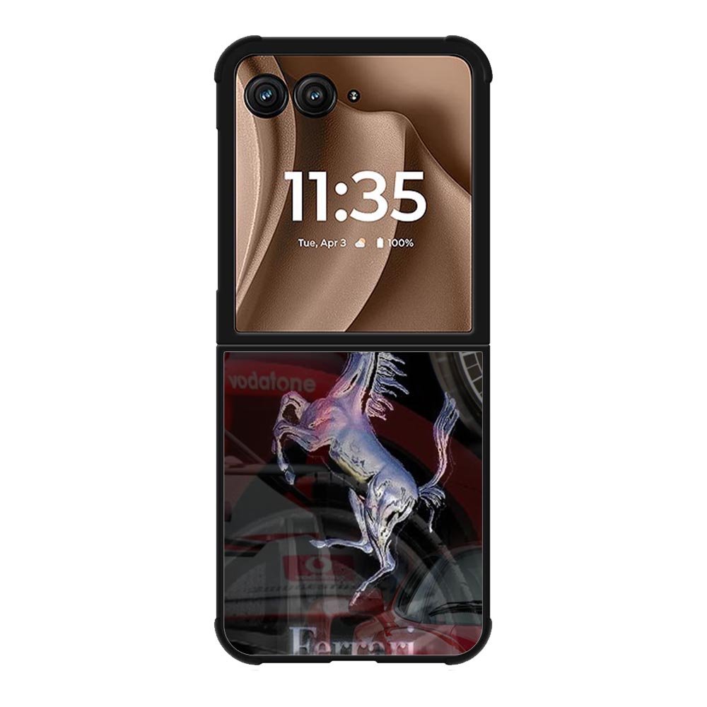 ferrari car Logo X01362 Motorola Moto RAZR Plus 2025 Case