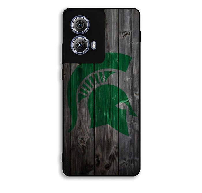 michigan state logo Motorola Moto Edge 2024 Case FE0242