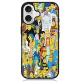 The Simpsons Characters X01580 iPhone 16 Plus Case