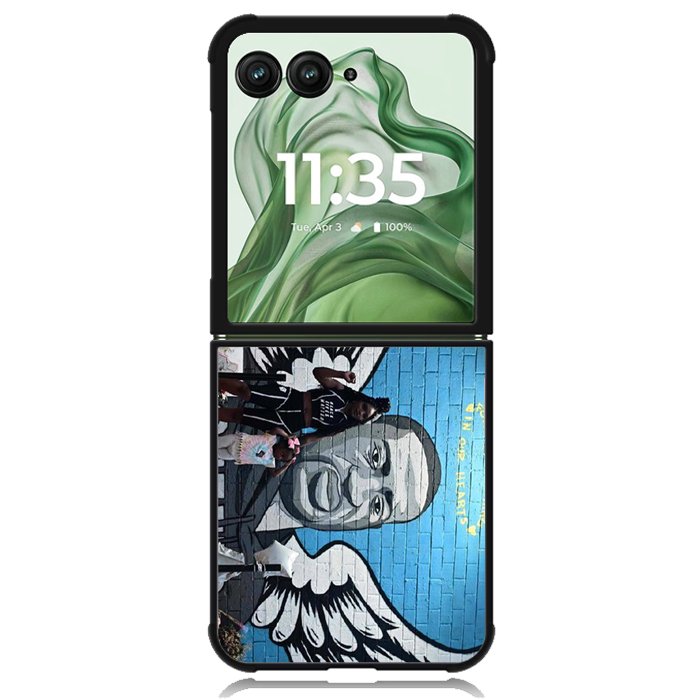 george floyd X01578 Motorola Moto Razr+ Plus 2024/2025 Case, Motorola Razr 50 Ultra/50s Ultra Case