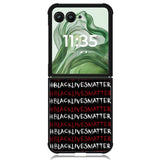 black lives matter X01576 Motorola Moto Razr+ Plus 2024/2025 Case, Motorola Razr 50 Ultra/50s Ultra Case