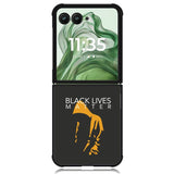 black lives matter X01575 Motorola Moto Razr+ Plus 2024/2025 Case, Motorola Razr 50 Ultra/50s Ultra Case