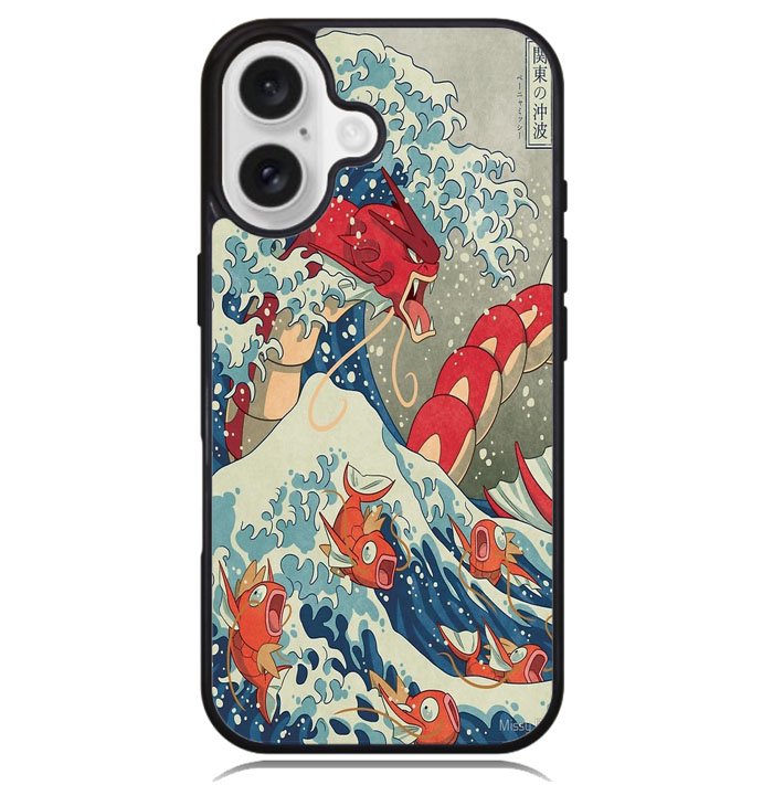The Great Wave Of Kanto X01563 iPhone 16 Case