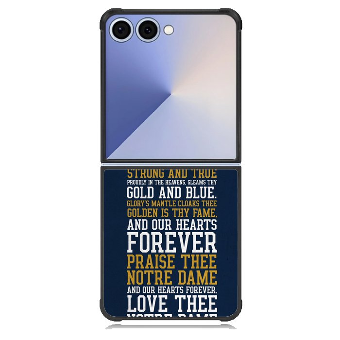 Notre Dame Football X02250 Samsung Galaxy Z Flip 7 Case