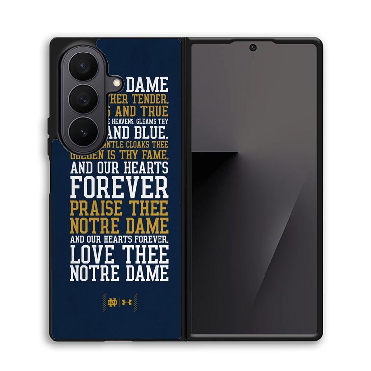 Notre Dame Football X02250 Samsung Galaxy Z Fold 7 Case
