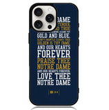 Notre Dame Football X02250 iPhone 16 Pro Case