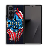notre dame fighting irish flag X02249 Samsung Galaxy Z Fold 7 Case