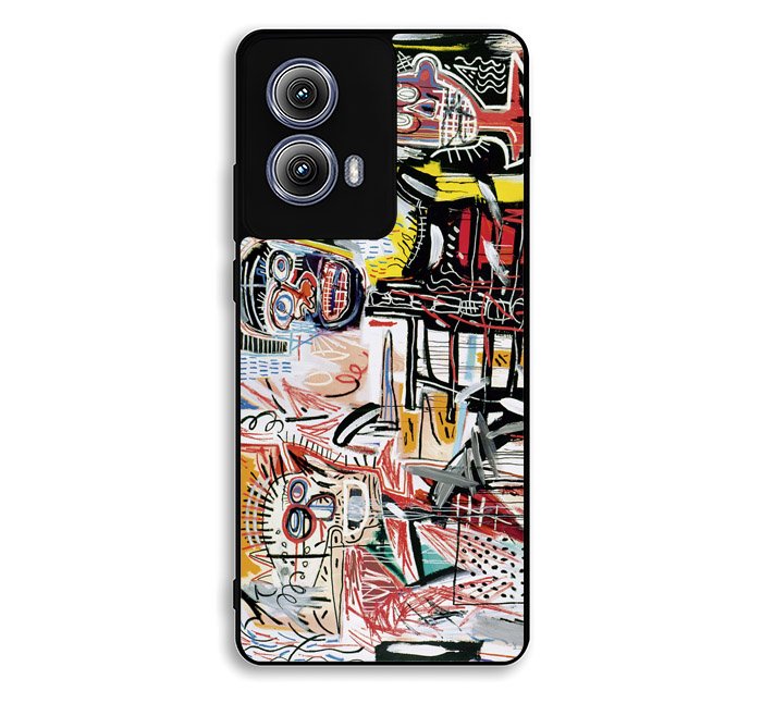 jean michel basquiat Motorola Moto Edge 2024 Case FE6388