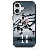carson wentz 11 X02236 iPhone 16 Plus Case