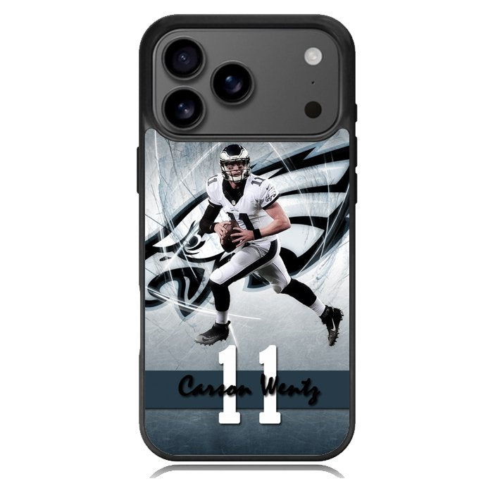 carson wentz 11 X02236 iPhone 17 Pro Max Case