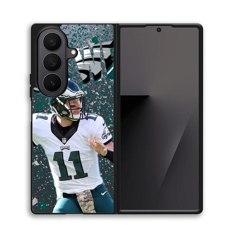 carson wentz Wallpaper X02233 Samsung Galaxy Z Fold 7 Case