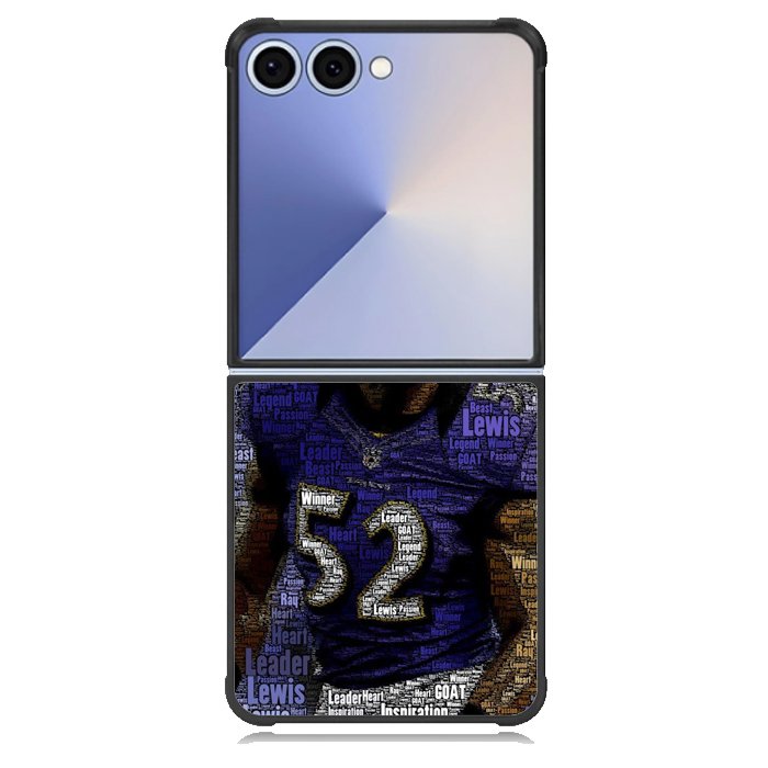 ray lewis X02228 Samsung Galaxy Z Flip 7 Case