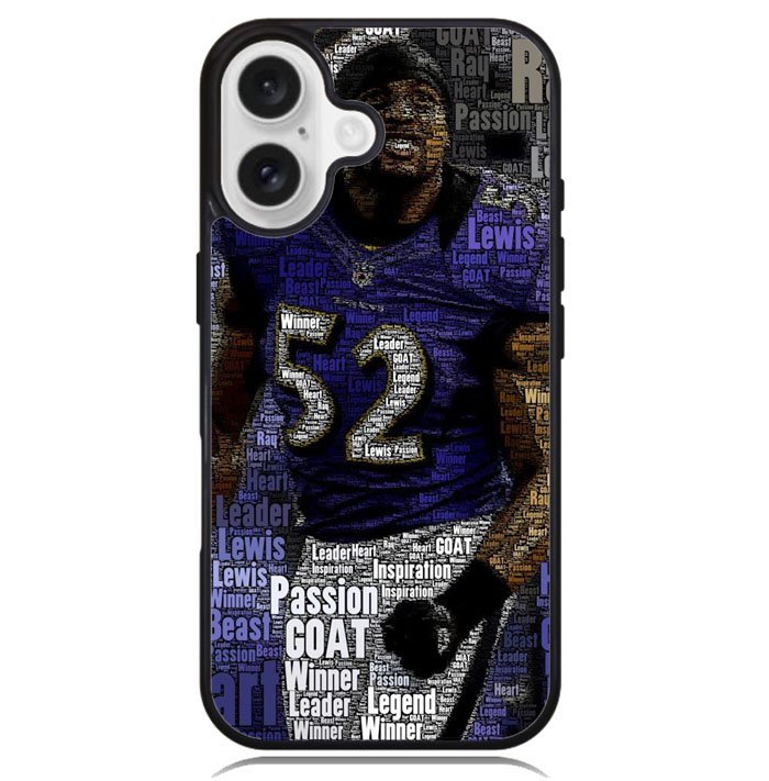 ray lewis X02228 iPhone 16 Plus Case