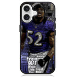 ray lewis X02228 iPhone 16 Plus Case