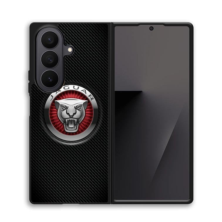 jaguar metal Logo X02204 Samsung Galaxy Z Fold 7 Case