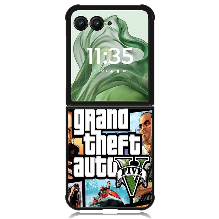 gta 5 grand theft auto X02203 Motorola Moto Razr+ Plus 2024/2025 Case, Motorola Razr 50 Ultra/50s Ultra Case