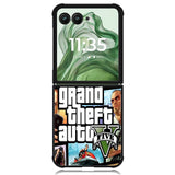 gta 5 grand theft auto X02203 Motorola Moto Razr+ Plus 2024/2025 Case, Motorola Razr 50 Ultra/50s Ultra Case