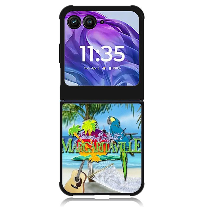 jimmy buffett margaritaville Motorola Moto Razr 2024 , Moto Razr 50 Case