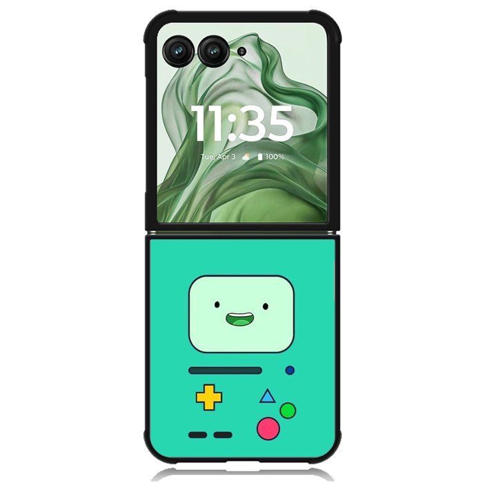 adventure time beemo X02186 Motorola Moto Razr+ Plus 2024/2025 Case, Motorola Razr 50 Ultra/50s Ultra Case