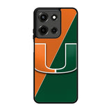 miami hurricanes symbol Motorola Moto G 5G 2025 Case FE7269