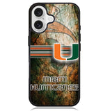 miami hurricanes Logo X02184 iPhone 16 Case
