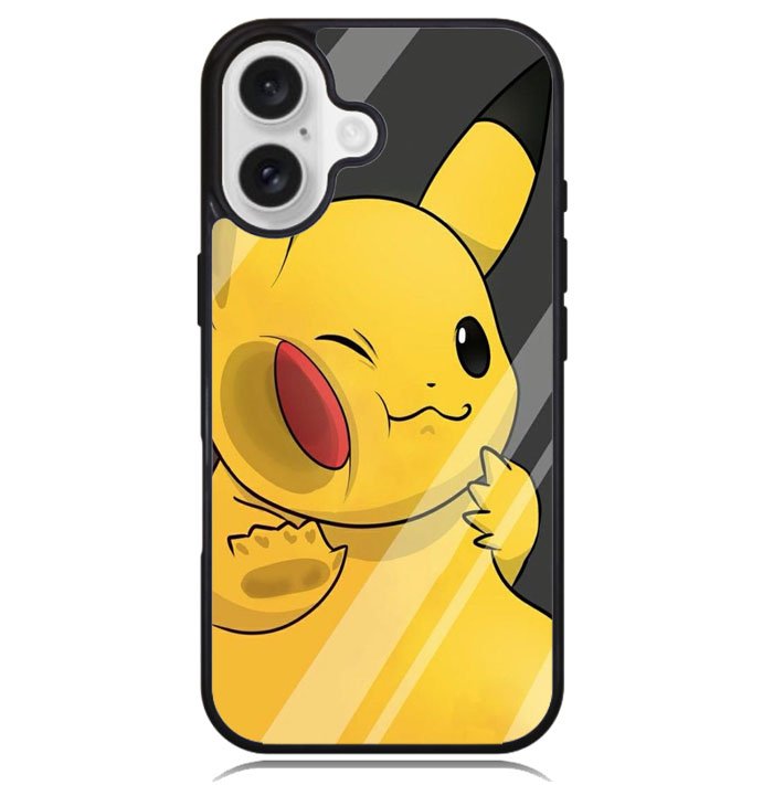 pikachu pokemon X02178 iPhone 16 Case