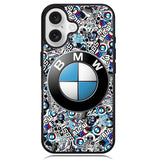 bmw sticker bomb X02147 iPhone 16 Case