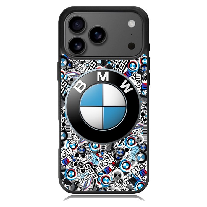bmw sticker bomb X02147 iPhone 17 Pro Case