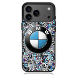 bmw sticker bomb X02147 iPhone 17 Pro Max Case
