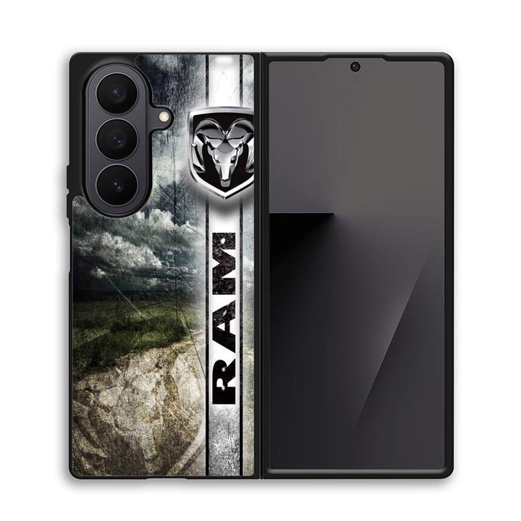 dodge ram camo Logo X02143 Samsung Galaxy Z Fold 7 Case