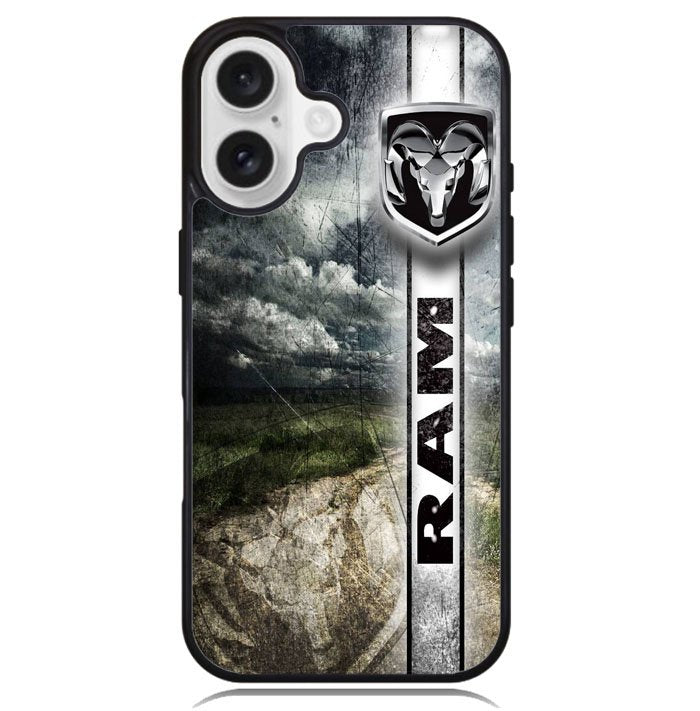 dodge ram camo Logo X02143 iPhone 16 Case