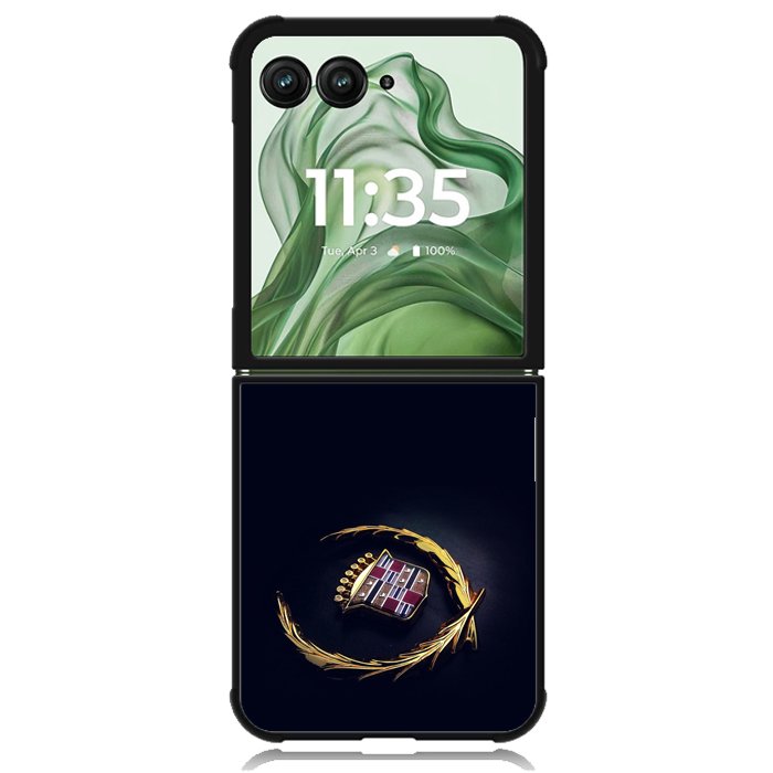 cadillac car X02137 Motorola Moto Razr+ Plus 2024/2025 Case, Motorola Razr 50 Ultra/50s Ultra Case