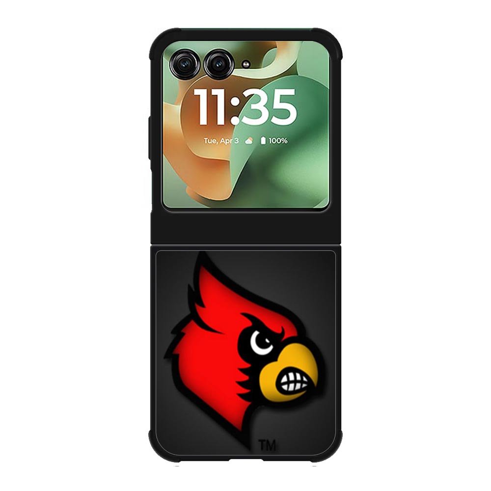 louisville cardinal X02135 Motorola Moto RAZR 2025 Case