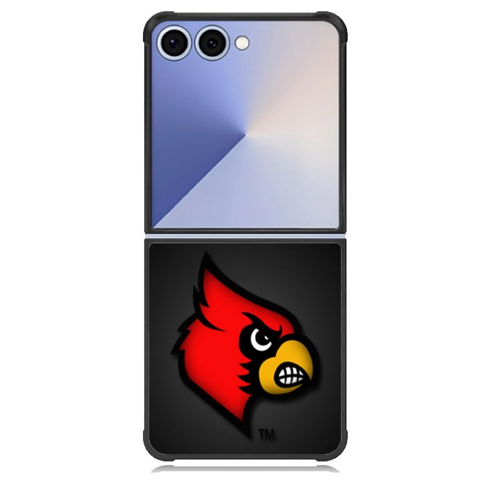 louisville cardinal X02135 Samsung Galaxy Z Flip 7 Case