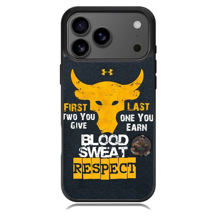 Blood sweat respect X02129 iPhone 17 Pro Case