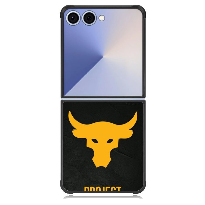 project rock Wallpaper X02128 Samsung Galaxy Z Flip 7 Case